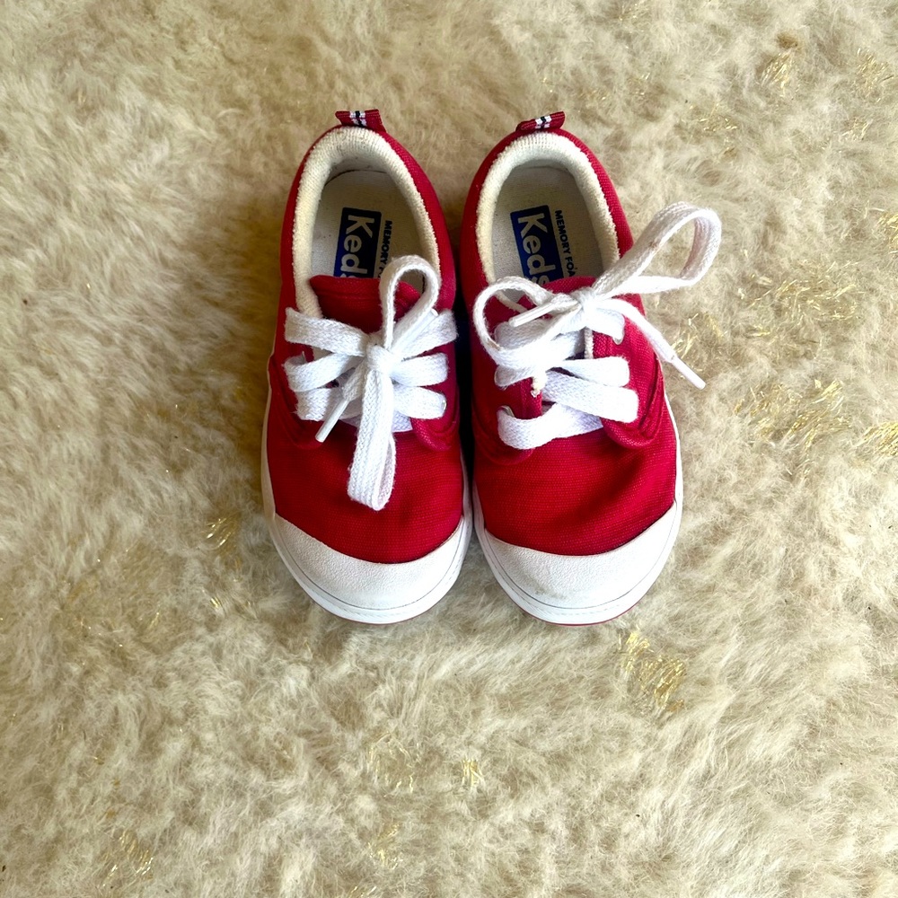Toddler Red Keds Sneakers Size 6W